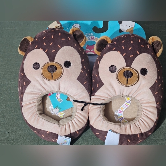 Squishmallow hedgehog slippers kids size 13/1 - Picture 5 of 9